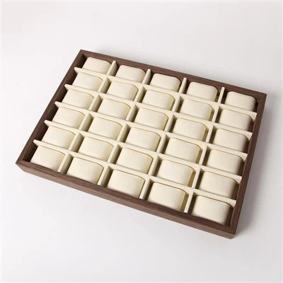 Ekskiz plato an bwa montre ekspozisyon