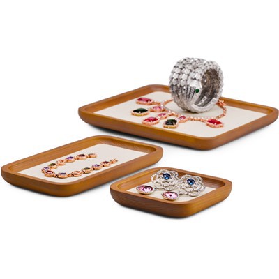 Awondi Solid Wood Display Plato